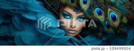 Exotic bird and high fashion Exotic bird and high fashion 109499924
