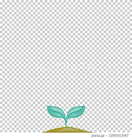 双葉 クレヨンタッチイラスト【1:1】 109501047