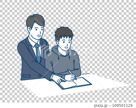 Private tutor, cram school, preparatory school, teacher who teaches 109501129