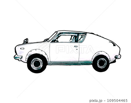 旧車イラストのイラスト素材 [109504465] - PIXTA