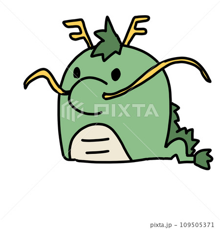 干支　辰　龍　のイラスト 109505371