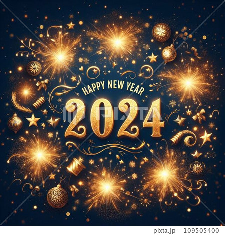 Happy New Year 2024 Happy New Year 2024 109505400