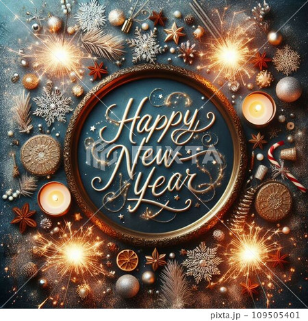 Happy New Year 2024 Happy New Year 2024 109505401