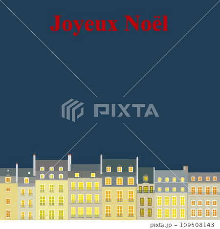 パリ　paris　メリークリスマス　joyeux　noel　夜 109508143