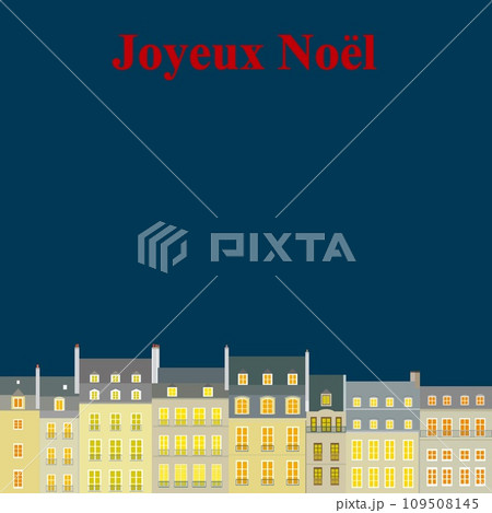 パリ　paris　メリークリスマス　joyeux　noel　夜 109508145