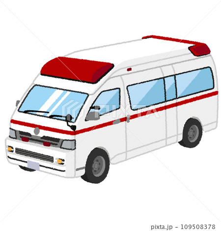 救急車のイラスト 救急車のイラスト 109508378