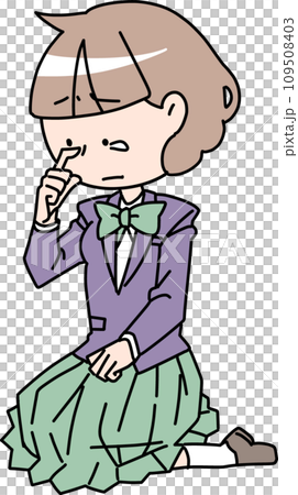 哭泣的女學生 109508403