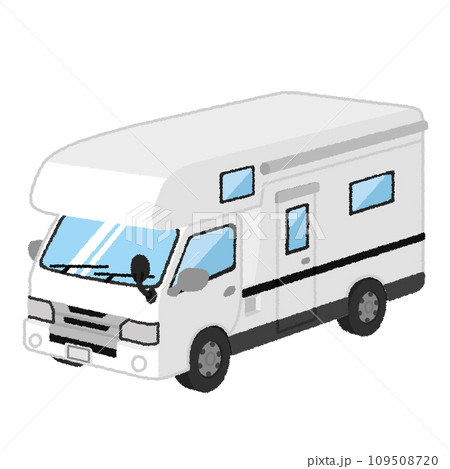 キャンピングカーのイラスト 109508720