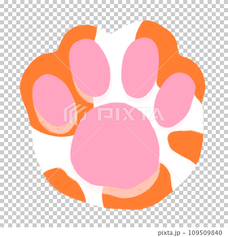 Cat Paw Cartoon illustration White And Orange Cat Paw Orange Cat Paw Cow Cat Paw Cat Paw Cartoon illustration White And Orange Cat Paw Orange Cat Paw Cow Cat Paw 109509840