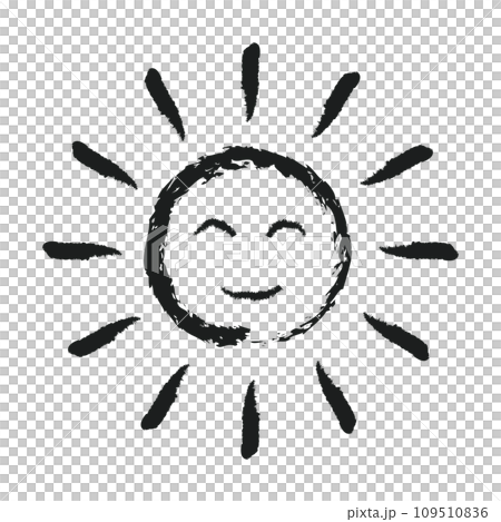 太陽のイラスト,太陽光を表すアイコン 109510836