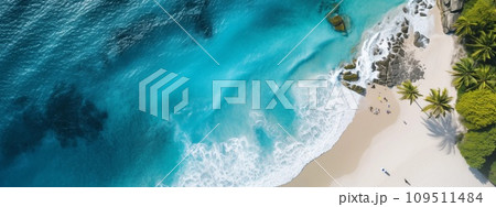 南国ビーチの空撮 南国ビーチの空撮 109511484