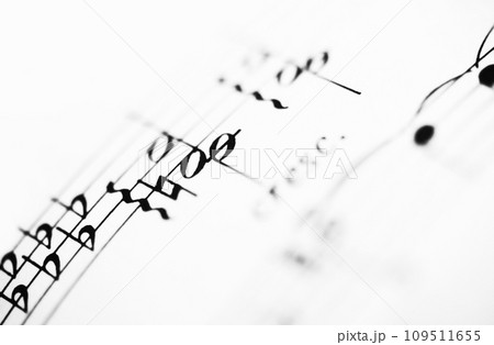 音楽が聴こえるような楽譜の造形 音楽が聴こえるような楽譜の造形 109511655