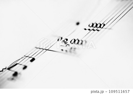 音楽が聴こえるような楽譜の造形 音楽が聴こえるような楽譜の造形 109511657