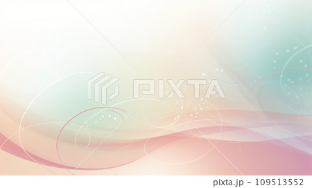 A gentle background with soft pastel-colored ornaments, copy space 109513552
