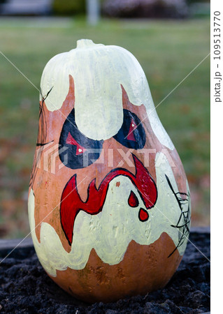 Beautiful pumpkins for halloween Beautiful pumpkins for halloween 109513770