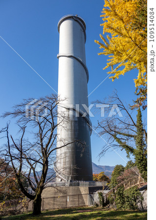 佐久発電所　サージタンク　群馬県渋川市 109514084