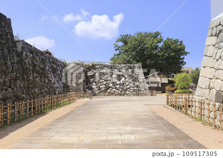 富山 富山城 鉄御門跡(城外より) 富山 富山城 鉄御門跡(城外より) 109517305