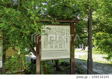飯山 寺めぐり遊歩道 称念寺 長野県飯山市 飯山 寺めぐり遊歩道 称念寺 長野県飯山市 109518105