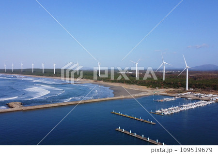 風力発電のある風景 風力発電のある風景 109519679
