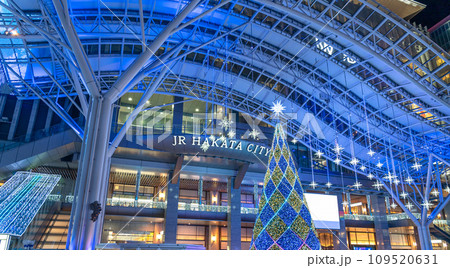 光の街・博多　イルミネーション　博多駅　福岡市 109520631