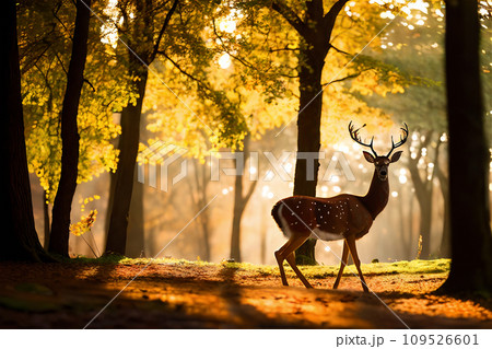 神々しき鹿　2 109526601