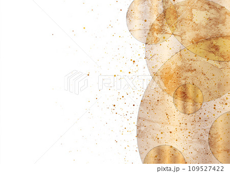 Golden grunge circles and dots geometric abstract background Golden grunge circles and dots geometric abstract background 109527422