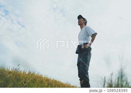 rice farming 109528395