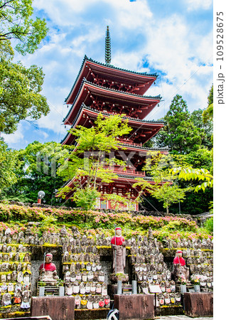 高知 竹林寺　五重塔 109528675