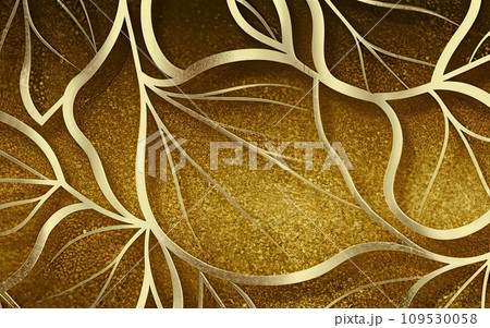 Gold leaf texture background Gold leaf texture background 109530058