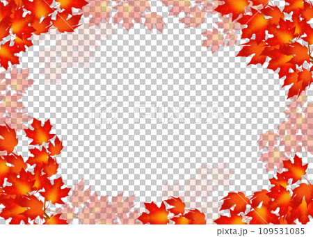 Autumn maple frame Autumn maple frame 109531085
