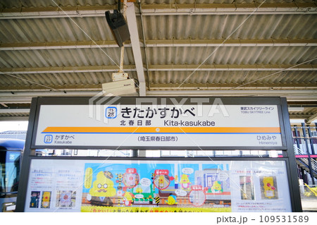 北春日部駅を走行するTHライナー 109531589