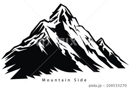 Mountain silhouette,mountains silhouette vector 109533270