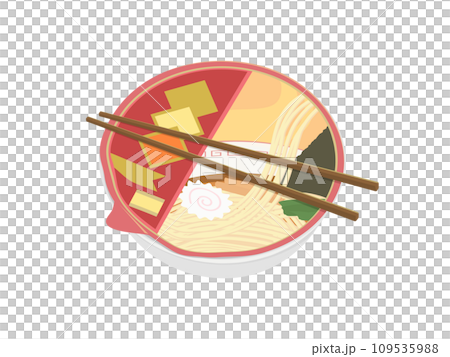 Illustration of cup noodles 109535988