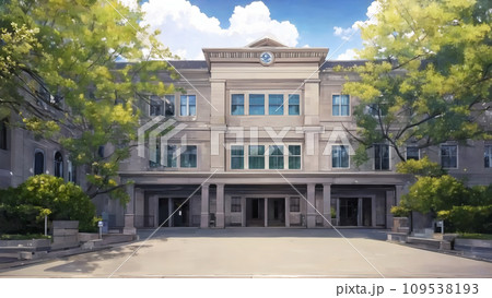 学校風の建物 109538193