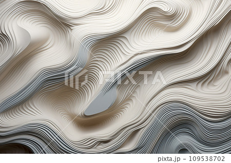 Abstract piece focusing on intricate textures, rough and smooth surfaces, experimenting with light and shadow 109538702