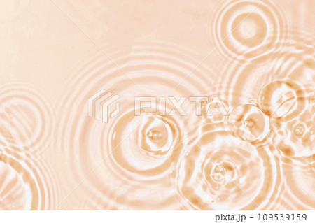 Abstract water, cosmetic background with rings, water surface. Spa concept background. Splash cosmetic moisturizer water micellar toner or emulsion 109539159