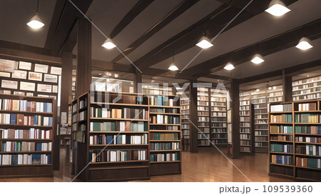 図書館 図書館 109539360