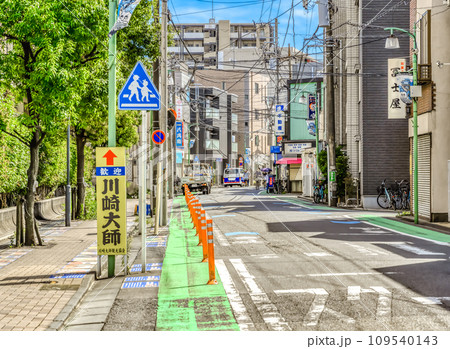 川崎市の都市風景 東門前駅 川崎市の都市風景 東門前駅 109540143