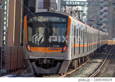 エアポート快特 羽田空港行き京成電車 エアポート快特 羽田空港行き京成電車 109540634