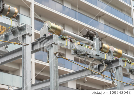 マンションの機械式駐車場工事 109542048