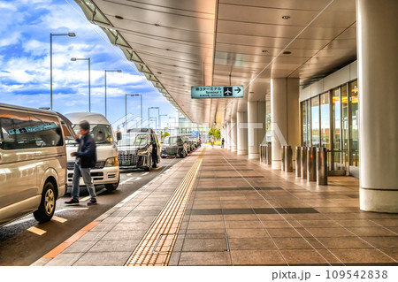 東京の都市風景　羽田空港第3ターミナル駅 109542838