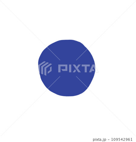 Cute Blue Flower Cartoon illustration Cute Blue Flower Cartoon illustration 109542961