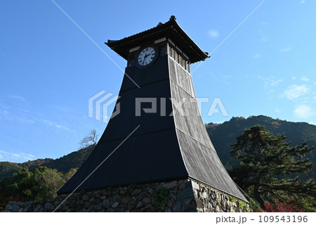 【但馬の小京都】 出石・城下町　辰鼓楼 109543196