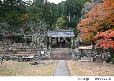 【兵庫・竹田城跡】 表米神社 【兵庫・竹田城跡】 表米神社 109543316