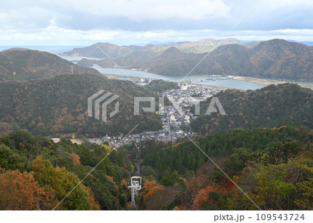 【兵庫・豊岡】 山頂駅から見る城崎温泉 【兵庫・豊岡】 山頂駅から見る城崎温泉 109543724