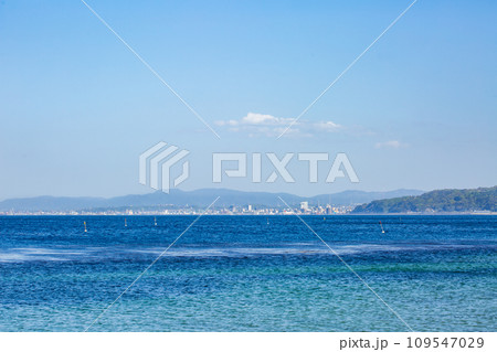 別府市からの別府湾と大分臨海コンビナートの眺望 別府市からの別府湾と大分臨海コンビナートの眺望 109547029