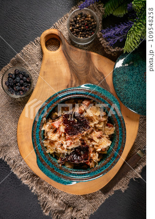 Bigos - traditional Polish food. 109548258