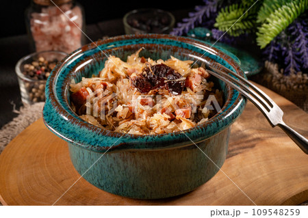 Bigos - traditional Polish food. 109548259