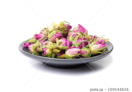 Dry Rose Buds, Roses Petals for Pink Flower Tea, Dried Persian Rosebuds, Rose Buds Textured Flowers 109548826