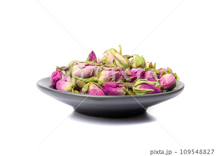 Dry Rose Buds, Roses Petals for Pink Flower Tea, Dried Persian Rosebuds, Rose Buds Textured Flowers 109548827